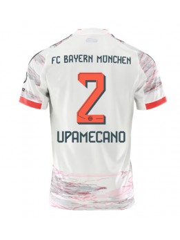 Bayern Munich Dayot Upamecano #2 Replika Borta Kläder 2025-26 Kortärmad